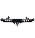 Hilux 2016-Current 022-03 Jack Rear Bar with Chrome Step Plate Package - SKU MCC-01017-203SP