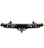 Dmax/Colorado RT RG 2012-2019 022-03 Jack Rear Bar with Light kit and Chrome Step Plate Package - SKU MCC-08002-203SPL