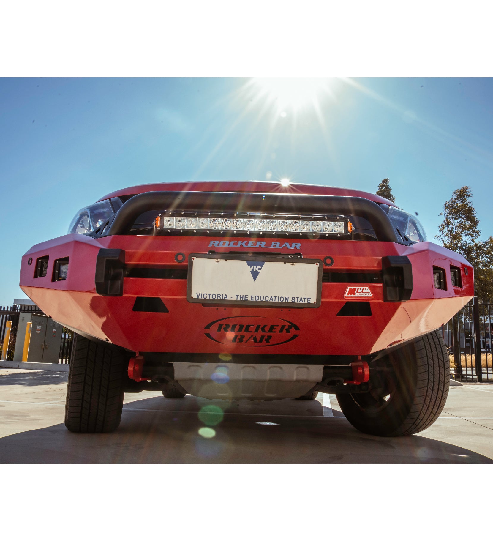 Custom Rocker Bars Colorado RG Trail Blazer 2017-2020 078-01SQL Rocker Bull Bar Single Lo ...