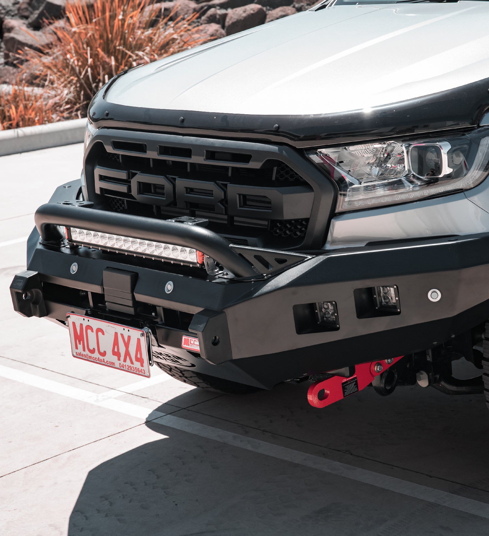 Military Rocker Bar Ranger Tech Pack PX 3 2019-Present 078-01SQL Rocker Bull Bar Single Lo ...